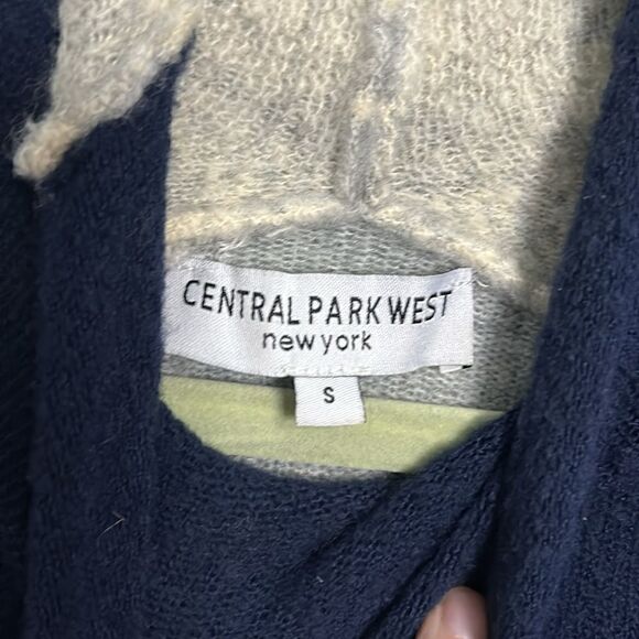 CENTRAL PARK WEST Crocker Colorblock Turtleneck Sweater - Picture 6 of 9
